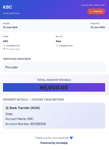 Invoice Generator